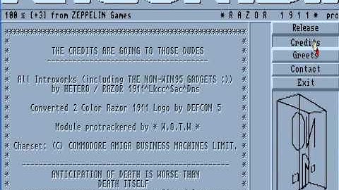 Razor 1911 - Razor 1911 Intro #08 (Amiga Crack Intro)