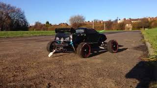 Brushless fox s911 testing out a new 2845 3900 kv motor and new suspension set up