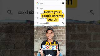 Delete your google chrome search history 👀 | #shorts #google #historydelete #googlehistorydelete