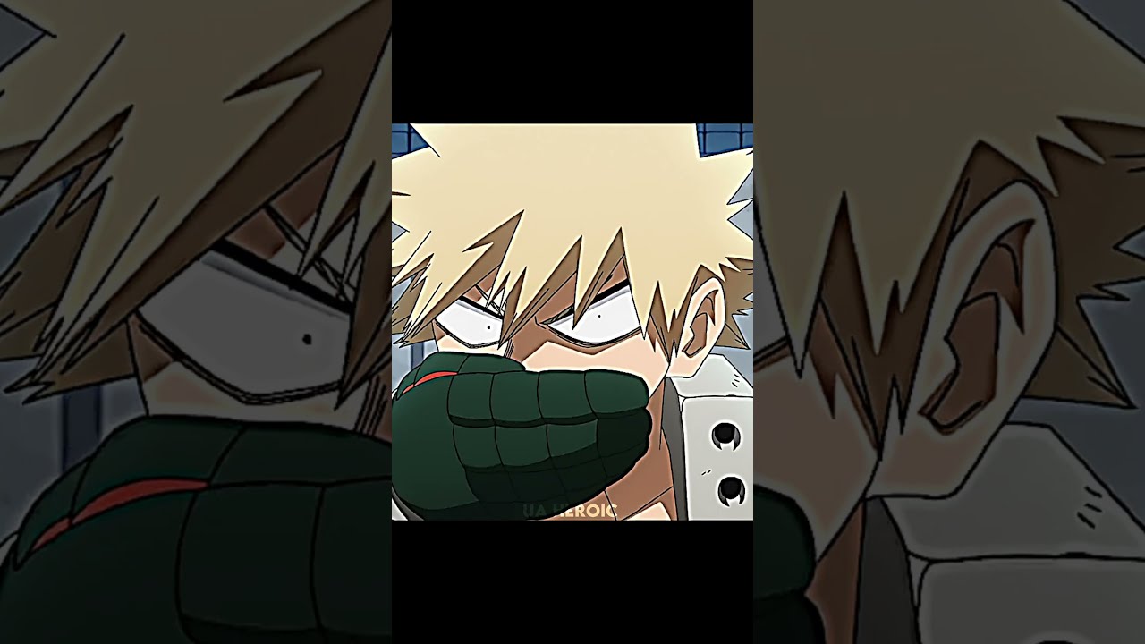 Bakugo First Time Smile Myheroacademia Edit Amv Mha Bnha