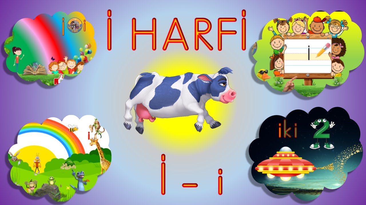 i harfi videosu - Alfabe - Dik temel harfler