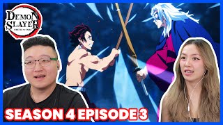 TANJIRO VS TENGEN | Demon Slayer Season 4 Hashira Training Episode 3 Couples Reaction & Discussion