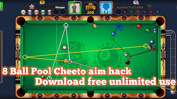 8 ball pool new 6 line Cheeto aim hack free download unlimited use_6 line aim hack_619 waqas gaming