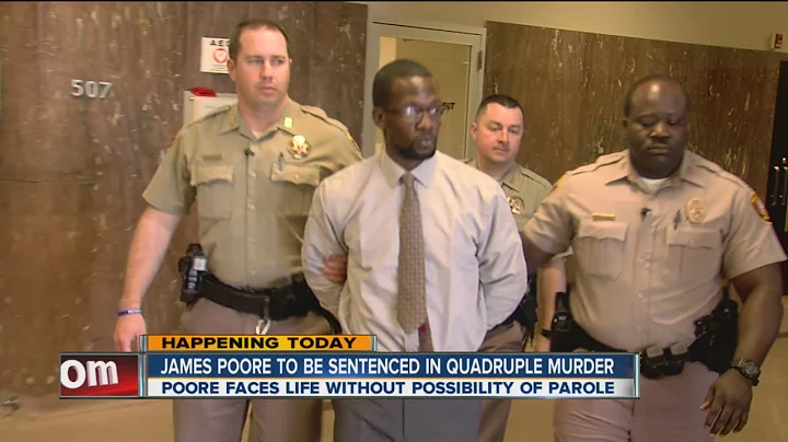 James Poore to be sentenced in 2013 quad murder