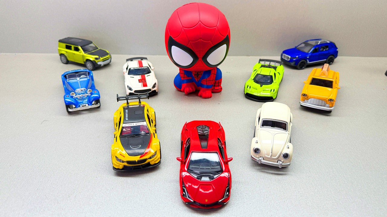 Fun Toy Cars For Kids | Long Playtime With Realistic Driving Sounds