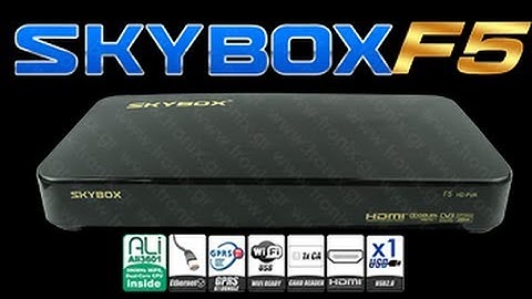 Skybox F3 F5 wgrywanie listy kanałów przez USB