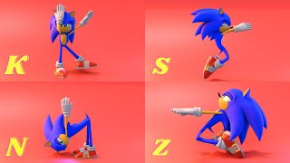 Sonic Alphabet Lore with Broken Bones