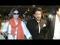 Shahrukh Khan And Kajol CAUGHT At The Mumbai Airport