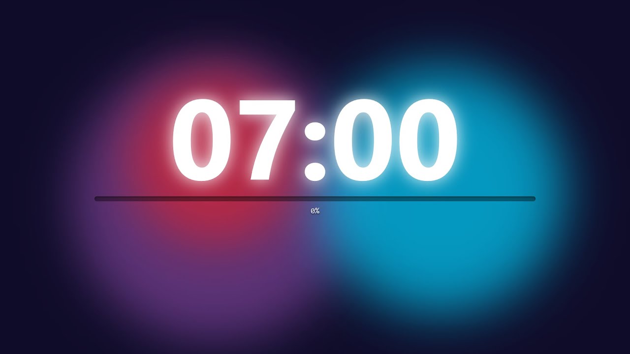 7 Minute Timer - Ambient Lava Lamp