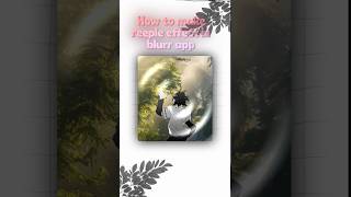 Smooth Ripple Effect Tutorial | Blurrr Editing🔥 Ripple Effect in Blurrr App 😱 Easy Tutorial