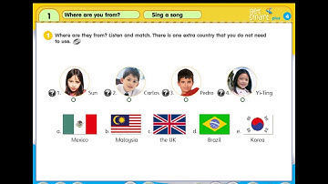 Get Smart 4 Unit 1 Workbook Activity 1 Listening