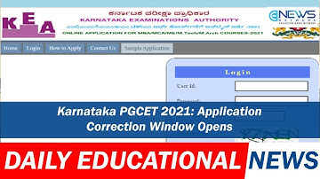 Karnataka PGCET 2021: Application Correction Window Opens