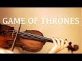 Game of Thrones Theme on violin (COVER)