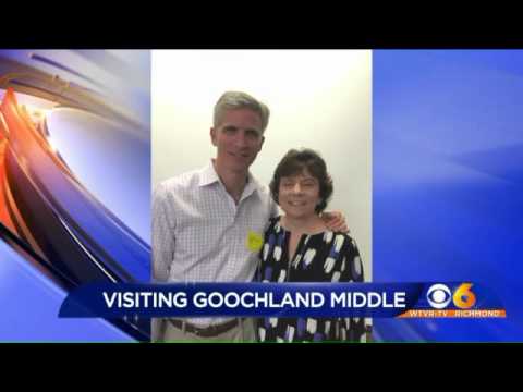 Bill visits Goochland Middle School Part 1