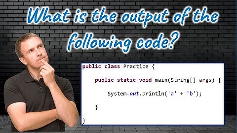 Java output related interview questions