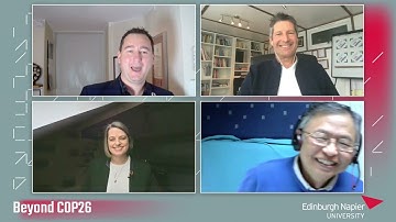 Edinburgh Napier University | Beyond COP26 | Creating purpose driven teams