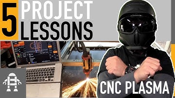 CNC Plasma - 5 Project Lessons in 5 Min Langmuir Crossfire Pro