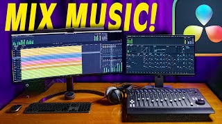 How to Mix MUSIC (full song) from START to FINISH in DaVinci Resolve 18!