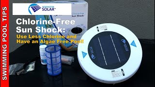 Remington Solar ChlorineFree Sun Shock Pool Ionizer Save on Chlorine! Algae Free pool!