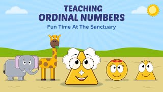 Math Story Ordinal Numbers Science Introduction To Wild Animals Fun Time At The Sanctuary