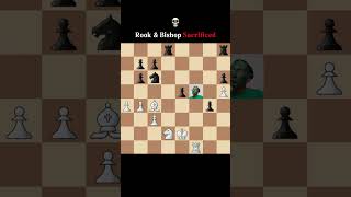 His Sacrifices are insane ‼️🔥 #chess #brilliant #shorts