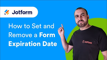 How to Set and Remove a Form Expiration Date