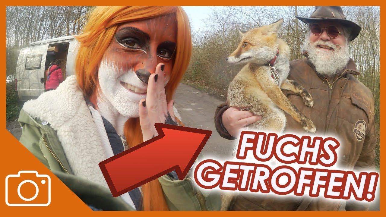 Fotoshootingmit einem echten Fuchs! I Kupferfuchs Vlog #FuchsFamilie