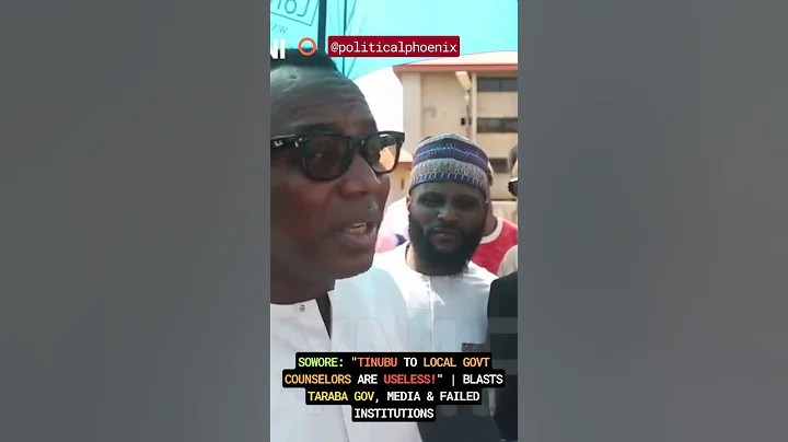 Sowore: "Tinubu to Local Govt Counselors Are Useless!" | Blasts Taraba Gov. & Failed Institutions