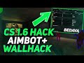 CS 1.6 - MENÜLÜ AİM + WALL HACK / NO VAC &amp; NO BAN - 2022