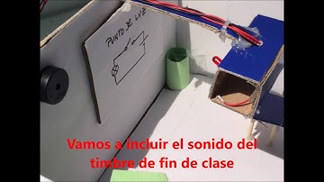 Melodía con arduino.Timbre de clase