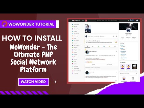 How to Install WoWonder - The Ultimate PHP Social Network Platform