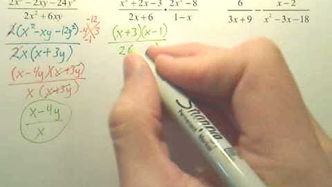 Benchmark 7b p1 - Operations with Rational Polynomial Expressions - Algebra 2