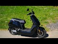 Niu nqi sport  prsentation nouveaut scooter electrique 50