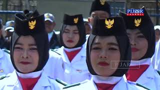 Detik Detik Upacara Hut ke 74 Republik Indonesia di Barru