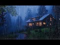 Deep Sleep During the Rainy Night - Rain Sounds For Sleeping - Beat Insomnia, Relax, ASMR, Study