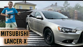 ОТЕЦ ПОДАРИЛ МАШИНУ МИТСУБИСИ ЛАНСЕР 10 Mitsubishi Lancer X