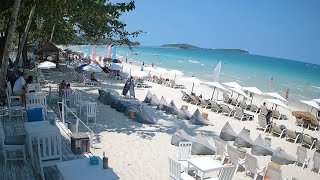 🔴 Lost Beach Bar &amp; Restaurant | Chaweng | Koh Samui | Thailand | Live Beach Webcam | 2160p 4K