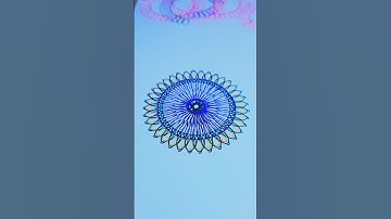 Amazing Spirograph Art #shorts #asmr #shortvideo #satisfying #art