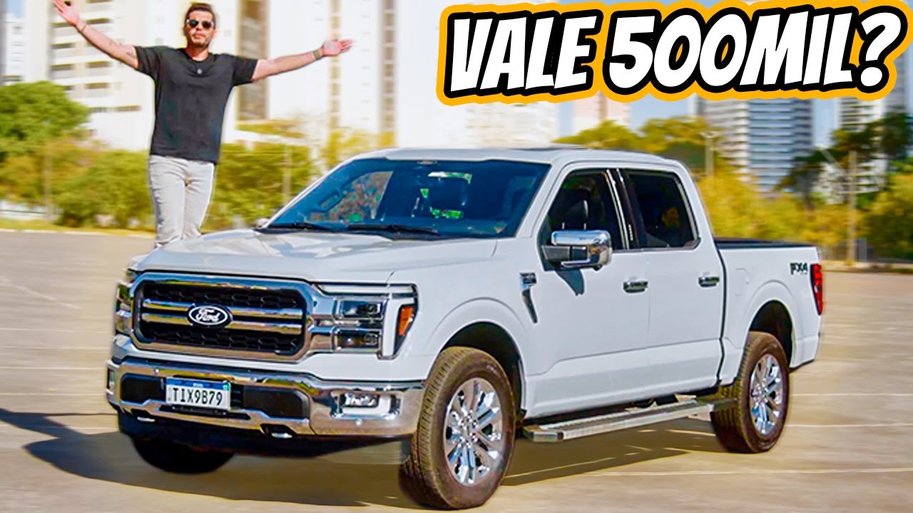 Ford F-150 Lariat 2024 - Picape gigante, luxuosa e potente pra ostentar riqueza