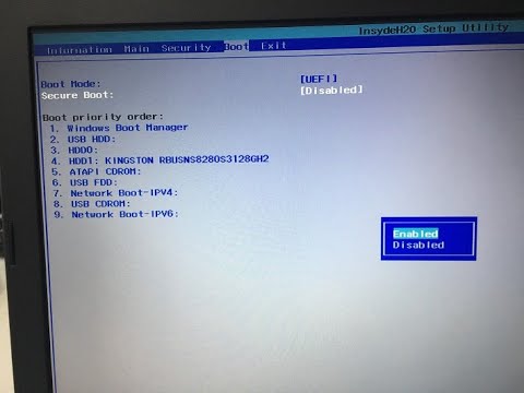 security boot pantalla negra netboot gobierno