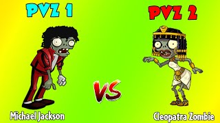 All Zombies Have Same Shape PvZ 1 vs PvZ 2 - Who Will Win? - Zombie vs Zombie Battlez