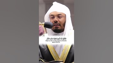 الذين يقولون ربنا إننا آمنا فاغفر لنا ذنوبنا | تلاوة خاشعة الشيخ ياسر الدوسري