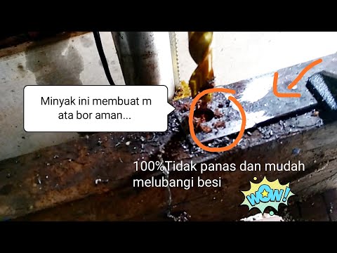 Video: Mengapa menggunakan minyak saat mengebor logam?