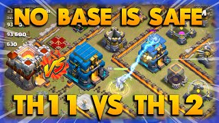 Easy 3 Stars TH11 VS TH12 In Classic War !! TH11 QC Hybird Strategy | Clash Of Clans
