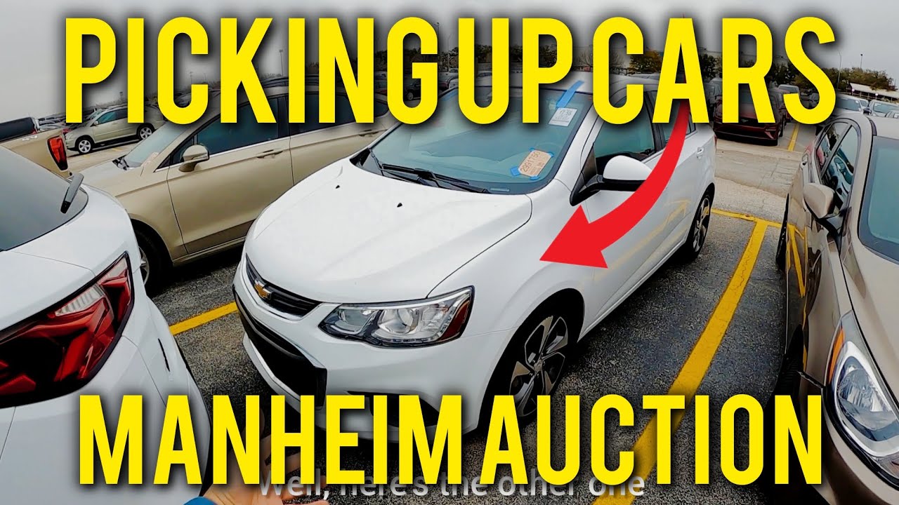 BOUGHT 2 MORE CARS FROM MANHEIM AUTO AUCTION AND PICKING THEM UP