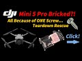 Mini 5 Pro BRICKED By a Single Screw? Full Teardown & Repair