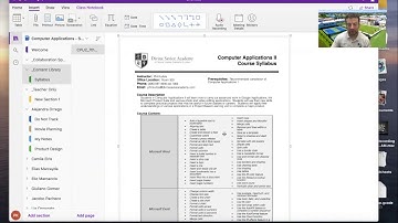 Part 3: Distributing Page in OneNote