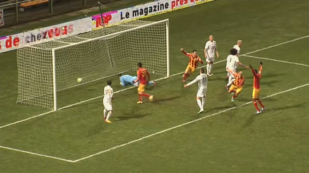 RC Lens Tours FC fanion ligue 2 saison 2012-2013 football