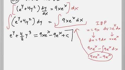 1.4 - Separable Differential Equations