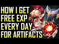 My Daily Route: 30,000+ Mora's Worth of Artifacts for FREE! | Genshin Impact